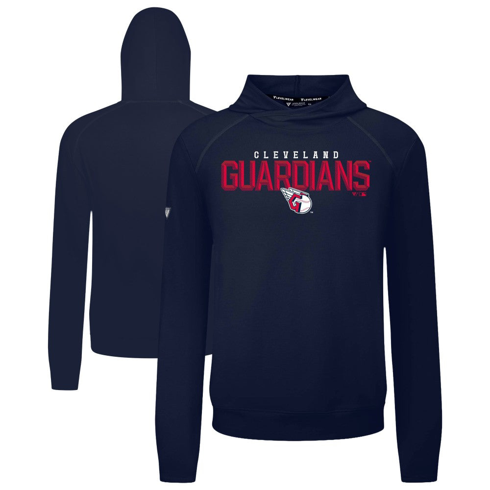 Cleveland Guardians Levelwear Mandate Carve Tri-Blend Hoodie - MLB