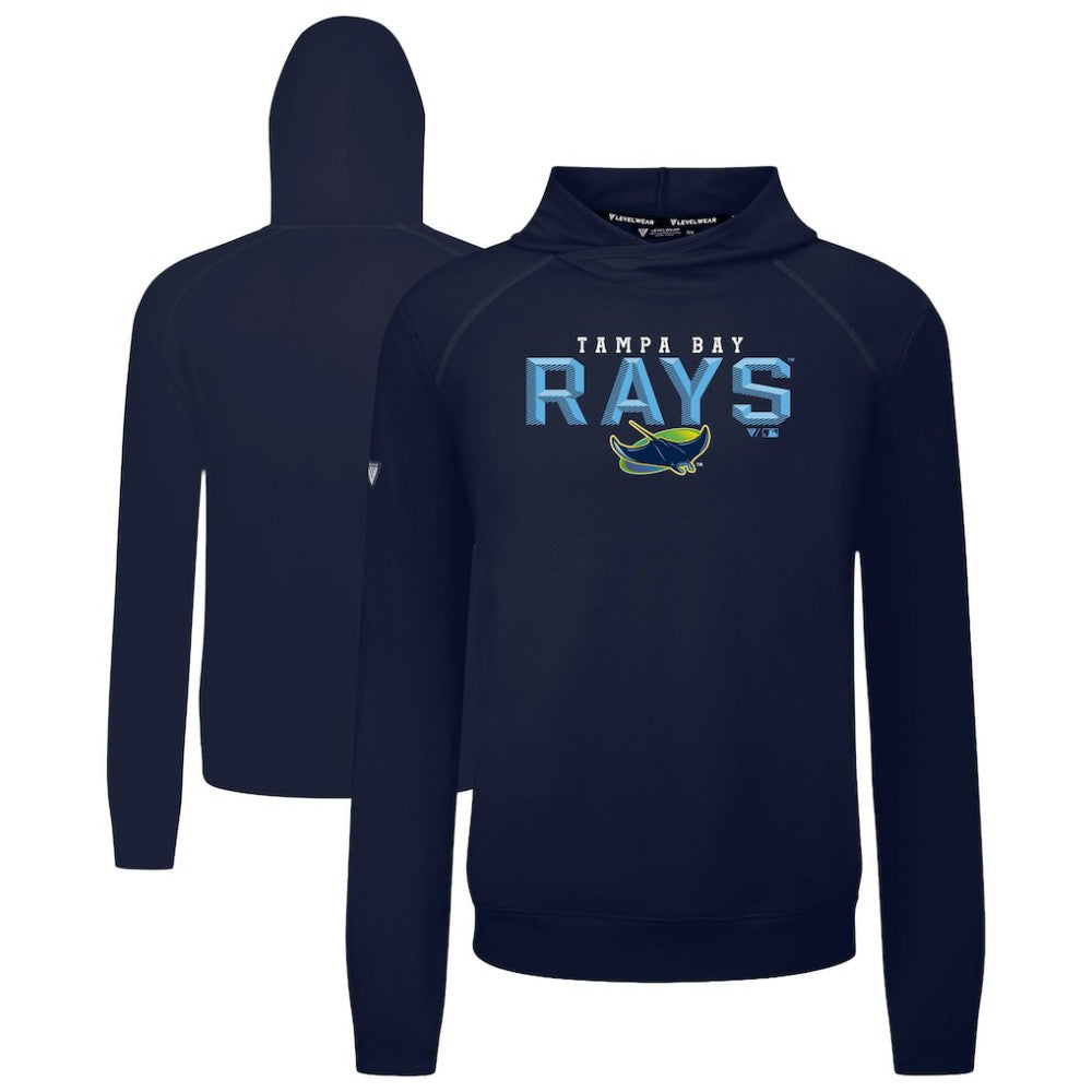 Tampa Bay Rays Levelwear Mandate Carve Tri-Blend Hoodie - MLB