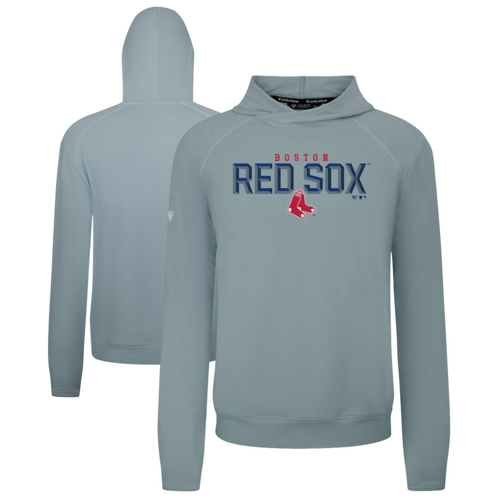 Boston Red Sox Levelwear Mandate Carve Tri-Blend Hoodie - MLB