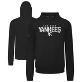 New York Yankees Levelwear Mandate Carve Tri-Blend Hoodie - MLB