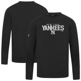 New York Yankees Levelwear Mandate Carve Tri-Blend Sweatshirt - MLB