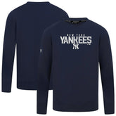 New York Yankees Levelwear Mandate Carve Tri-Blend Sweatshirt - MLB