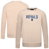 Kansas City Royals Levelwear Mandate Carve Tri-Blend Sweatshirt - MLB