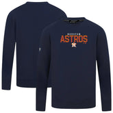 Houston Astros Levelwear Mandate Carve Tri-Blend Sweatshirt - MLB