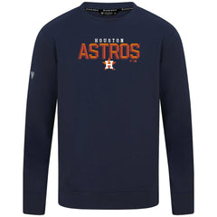 Houston Astros Levelwear Mandate Carve Tri-Blend Sweatshirt - MLB