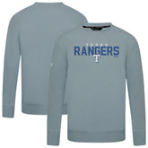 Texas Rangers Levelwear Mandate Carve Tri-Blend Sweatshirt - MLB