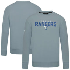 Texas Rangers Levelwear Mandate Carve Tri-Blend Sweatshirt - MLB