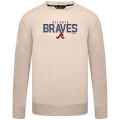 Atlanta Braves Levelwear Mandate Carve Tri-Blend Sweatshirt - MLB