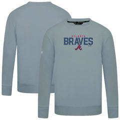 Atlanta Braves Levelwear Mandate Carve Tri-Blend Sweatshirt - MLB
