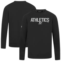 Athletics Levelwear Mandate Carve Tri-Blend Sweatshirt - MLB