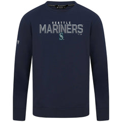 Seattle Mariners Levelwear Mandate Carve Tri-Blend Sweatshirt - MLB