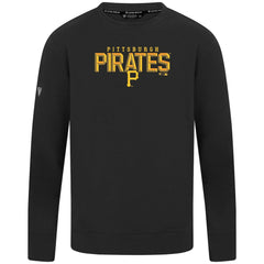 Pittsburgh Pirates Levelwear Mandate Carve Tri-Blend Sweatshirt - MLB