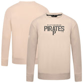 Pittsburgh Pirates Levelwear Mandate Carve Tri-Blend Sweatshirt - MLB