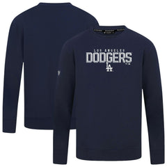 Los Angeles Dodgers Levelwear Mandate Carve Tri-Blend Sweatshirt - MLB