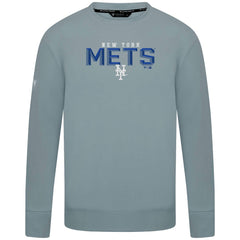 New York Mets Levelwear Mandate Carve Tri-Blend Sweatshirt - MLB