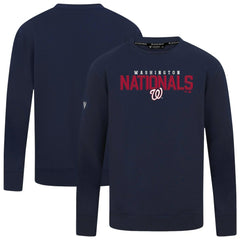 Washington Nationals Levelwear Mandate Carve Tri-Blend Sweatshirt - MLB