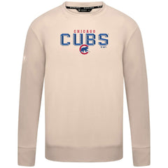 Chicago Cubs Levelwear Mandate Carve Tri-Blend Sweatshirt - MLB
