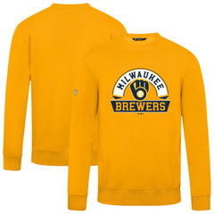 Milwaukee Brewers Levelwear Zane Banner Arch Sweatshirt - MLB