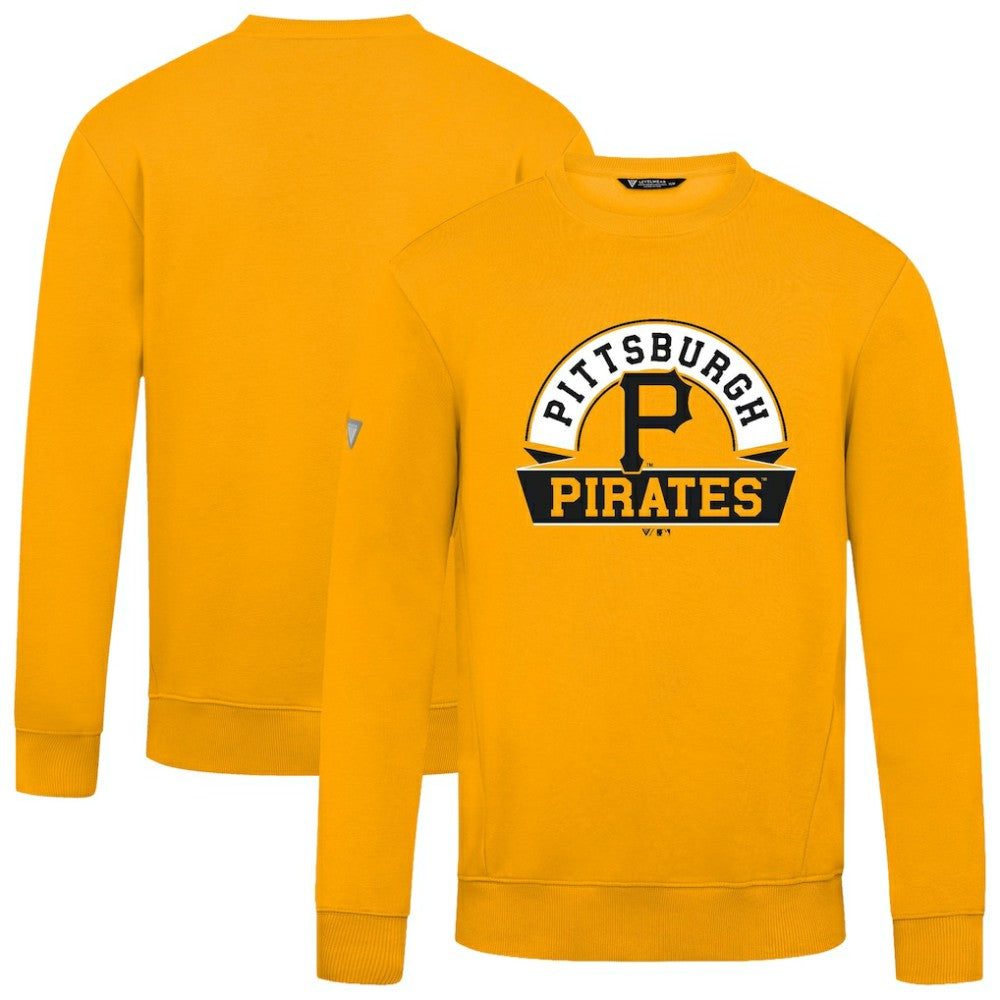 Pittsburgh Pirates Levelwear Zane Banner Arch Sweatshirt - MLB