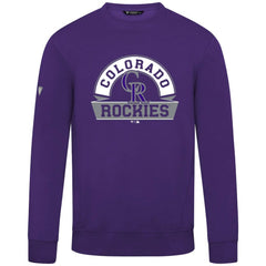 Colorado Rockies Levelwear Zane Banner Arch Sweatshirt - MLB