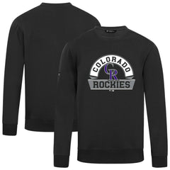 Colorado Rockies Levelwear Zane Banner Arch Sweatshirt - MLB