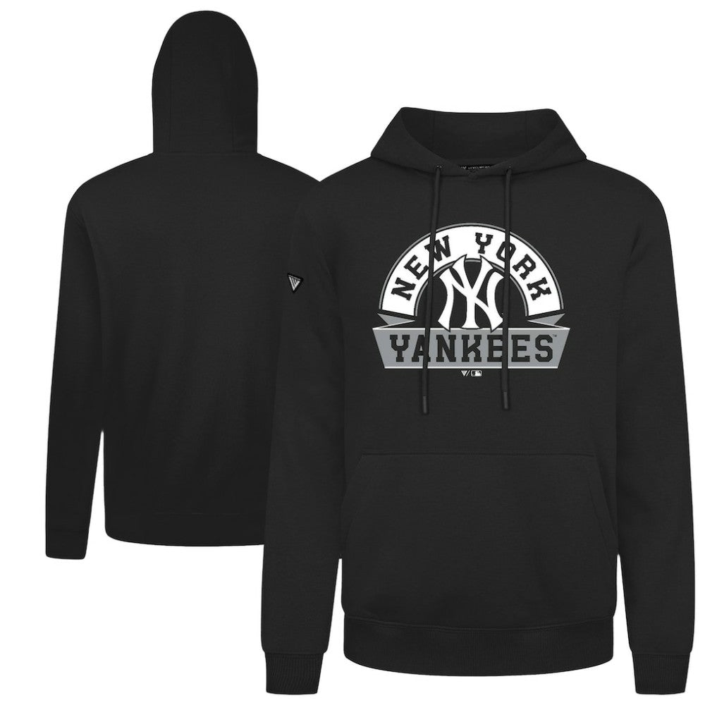 New York Yankees Levelwear Podium Banner Arch Hoodie - MLB