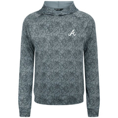 Atlanta Braves Levelwear Albatross Raglan Hoodie - MLB
