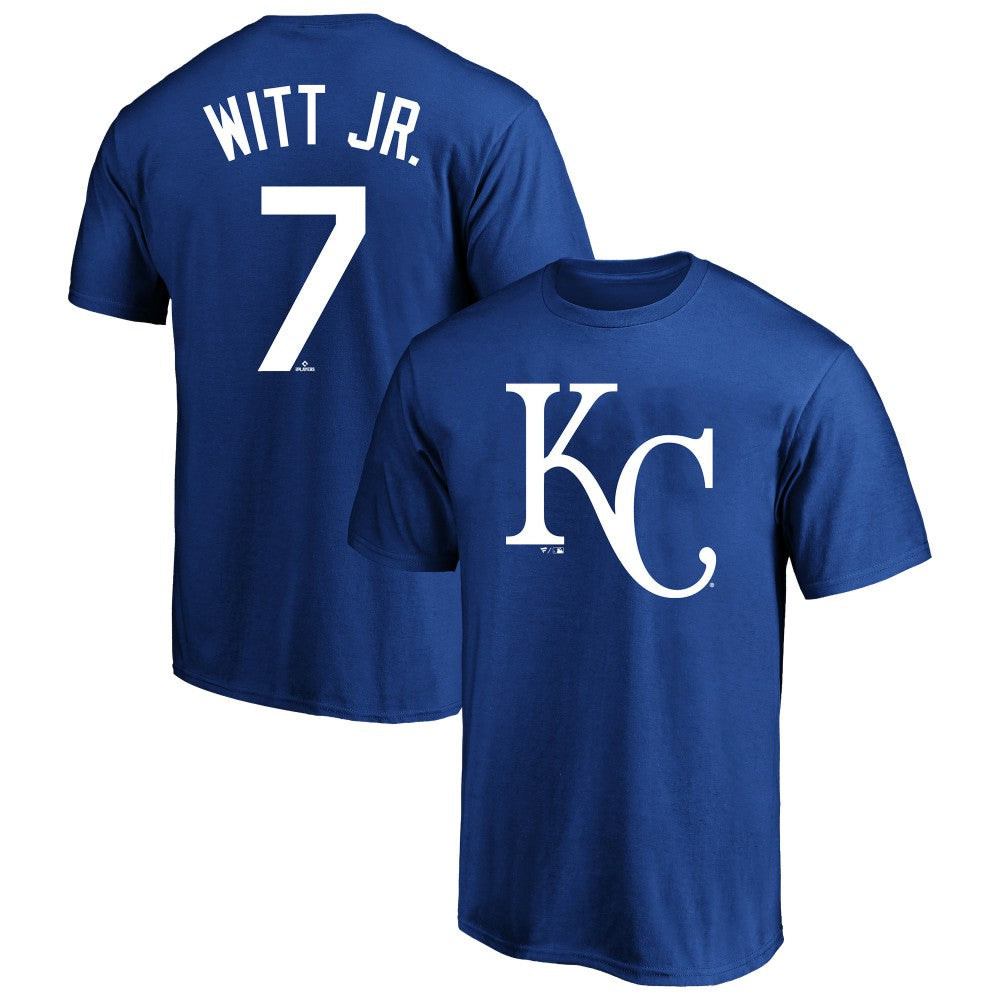 Bobby Witt Jr. Kansas City Royals Fanatics Big & Tall Player Name & Number T-Shirt - MLB