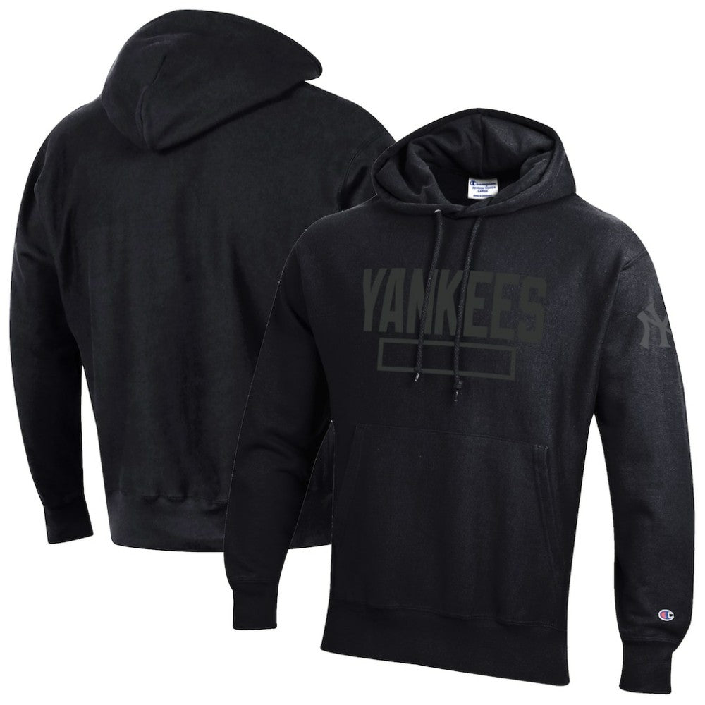 New York Yankees Champion Tonal Reverse Weave Fleece Hoodie - MLB