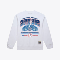 New York Yankees Mitchell & Ness Subway Series Champions Crewneck Sweatshirt - MLB