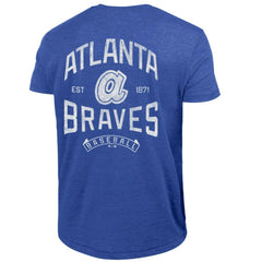 Atlanta Braves Champion Vintage 3-Hit Tri-Blend T-Shirt - MLB