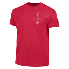Los Angeles Angels Champion Vintage 3-Hit Tri-Blend T-Shirt - MLB