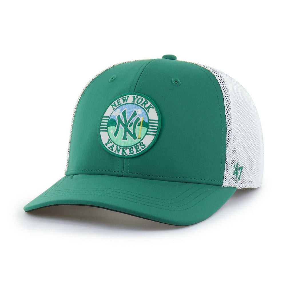 New York Yankees '47 Elevated Greens Adjustable Trucker Hat - MLB