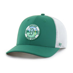 Boston Red Sox '47 Elevated Greens Adjustable Trucker Hat - MLB
