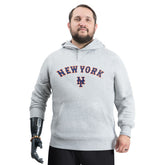 New York Mets G-III Sports by Carl Banks Adaptive Lockup Fleece Hoodie - MLB