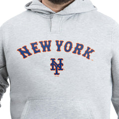 New York Mets G-III Sports by Carl Banks Adaptive Lockup Fleece Hoodie - MLB