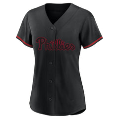 Bryce Harper Philadelphia Phillies Profile Women's Plus Size Player Name & Number Fashion Jersey - MLB
