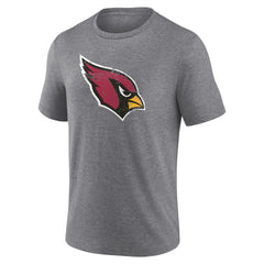 Arizona Cardinals Heritage Custom Name & Number Tri-Blend T-Shirt Gray | NFL