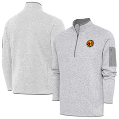Club America Antigua Elevate Quarter-Zip Pullover Heather Gray - FIFA World CUP