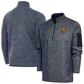Club America Antigua Elevate Quarter-Zip Pullover Heather Navy - FIFA World CUP