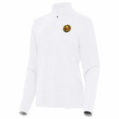 Club America Antigua Women's Master Quarter-Zip Pullover White - FIFA World CUP