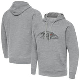 Baltimore Ravens Antigua Victory Hoodie Heather Gray | NFL