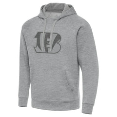 Cincinnati Bengals Antigua Victory Hoodie Heather Gray | NFL