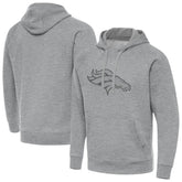 Denver Broncos Antigua Victory Hoodie Heather Gray | NFL