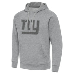 New York Giants Antigua Victory Hoodie Heather Gray | NFL