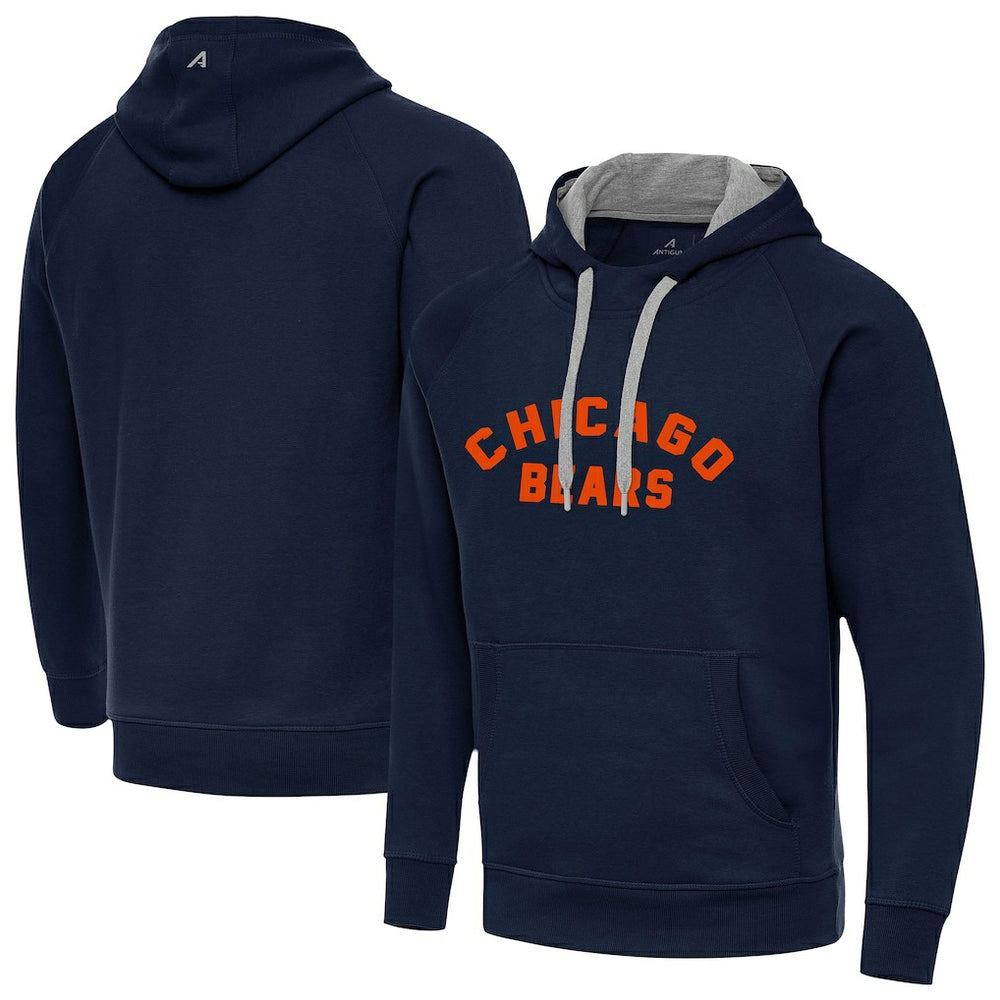 Chicago Bears Antigua Victory Hoodie Navy | NFL