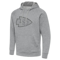 Kansas City Chiefs Antigua Victory Hoodie Heather Gray | NFL