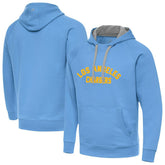 Los Angeles Chargers Antigua Victory Hoodie Powder Blue | NFL