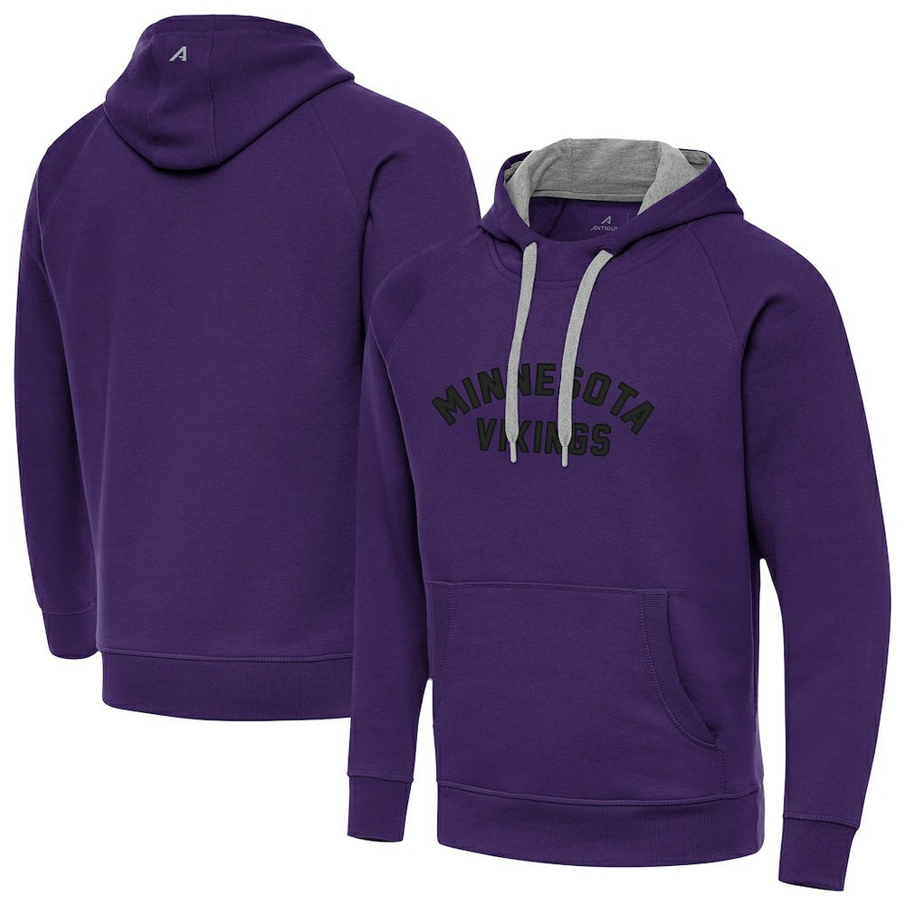 Minnesota Vikings Antigua Victory Hoodie Purple | NFL