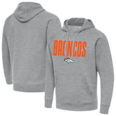 Denver Broncos Antigua Victory Hoodie Heather Gray | NFL